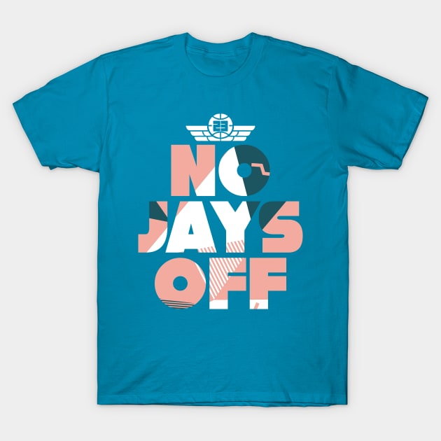 Jay All Day Light Madder Root T-Shirt by funandgames